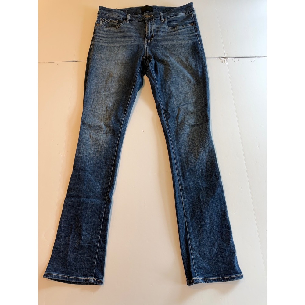 Buckle Black Fit No 53 Classic Skinny Jeans Dark Wash Blue Denim 29x32 Womens